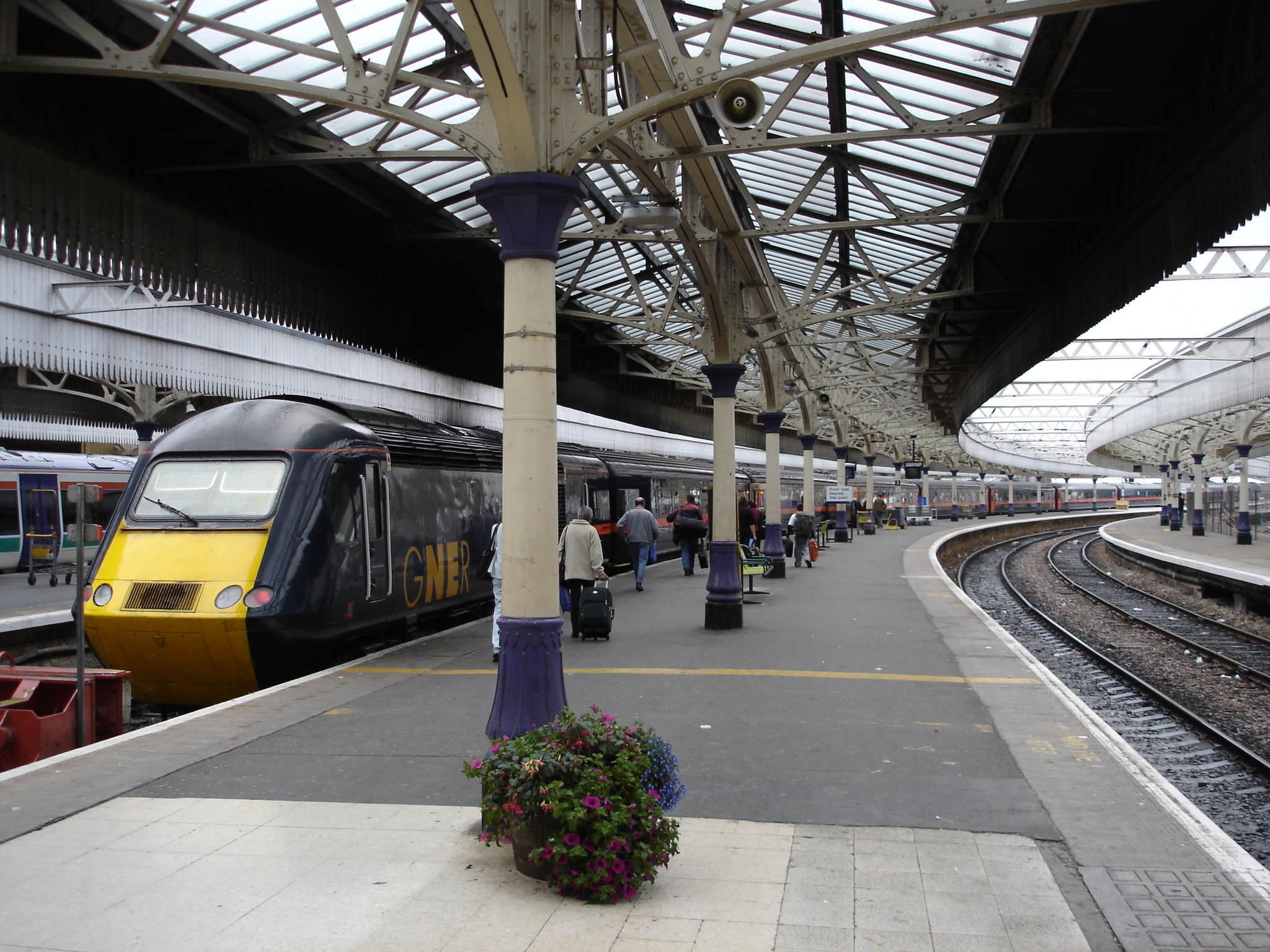 train at train station