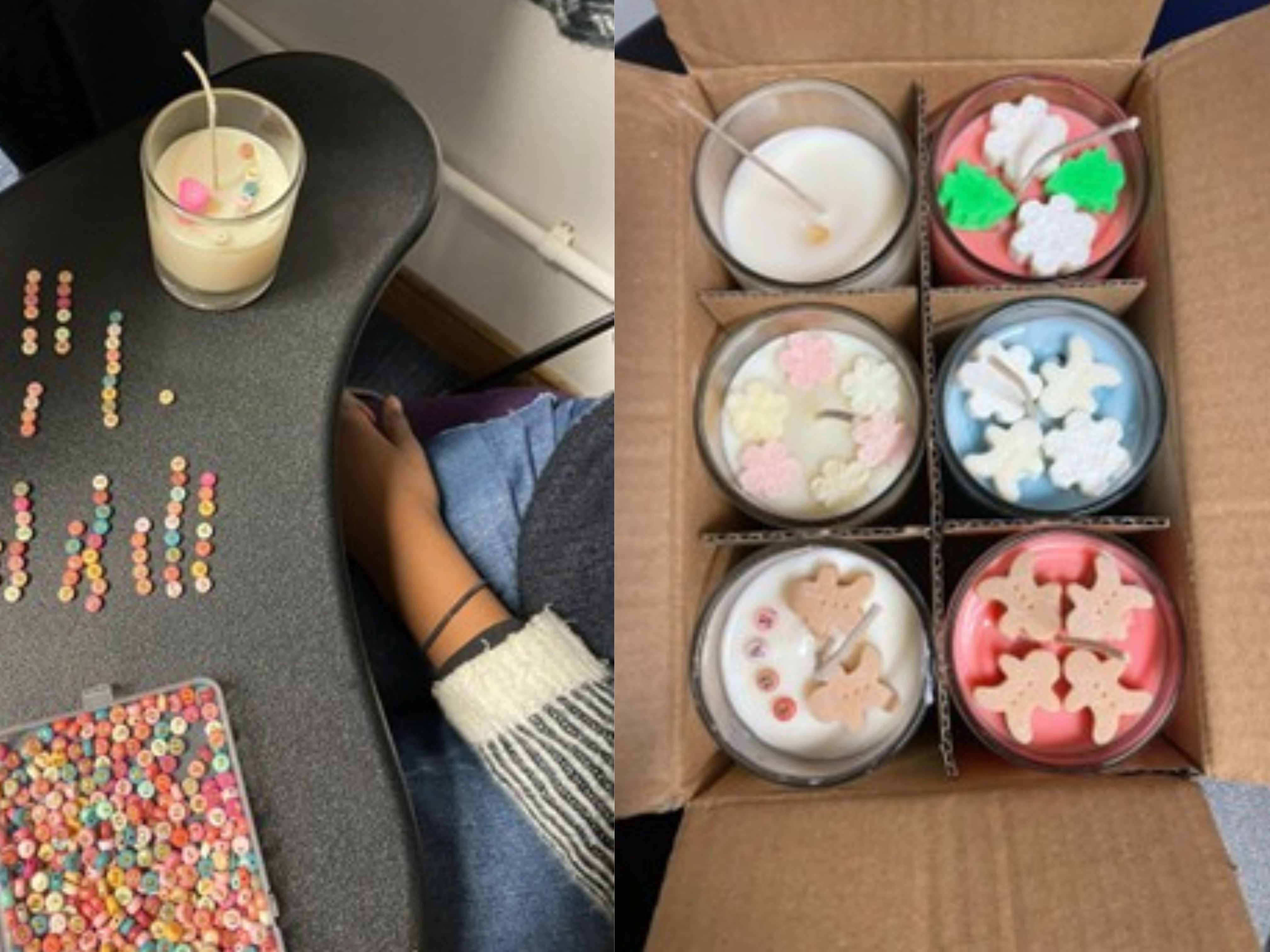 Club Grant awarded for candle-making materials and equipment needed for a 16 Days of Activism and collab sessions.