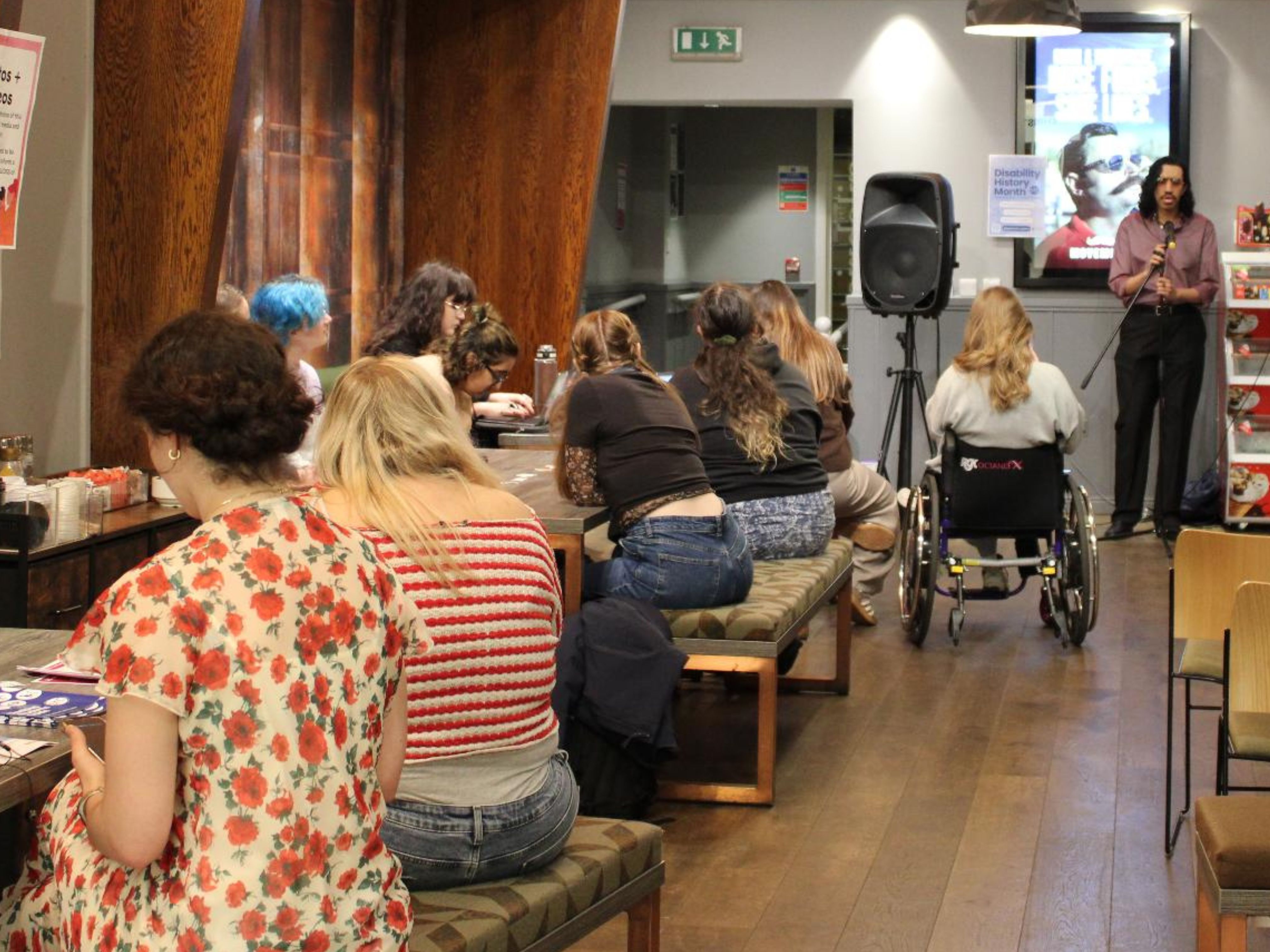 Club Grant supported society’s workshops and accessibility resources during Disability History Month 2025.