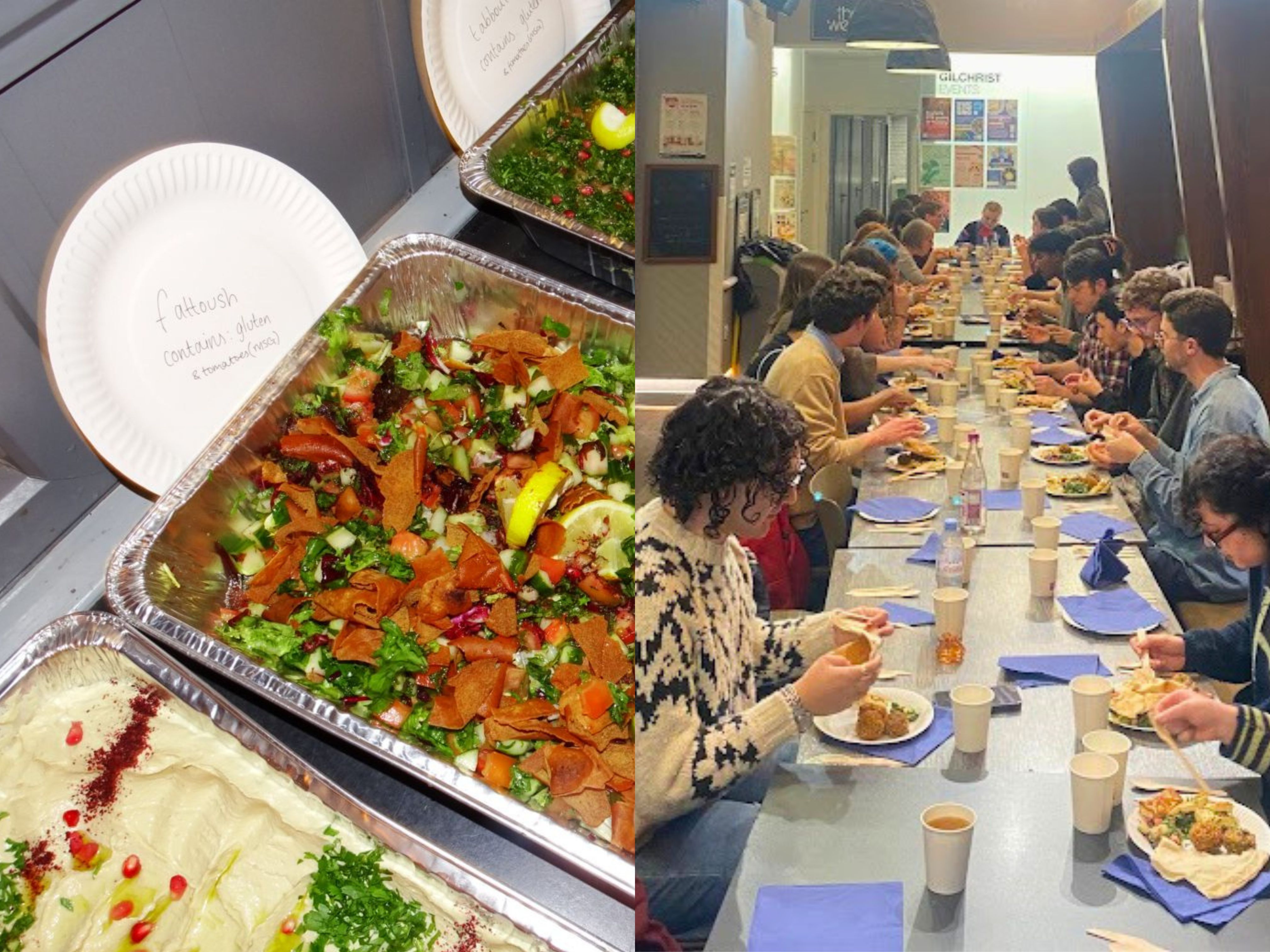 Big Ideas Grant to fund catering for Jewish Society's Interfaith Friday Night Dinner.