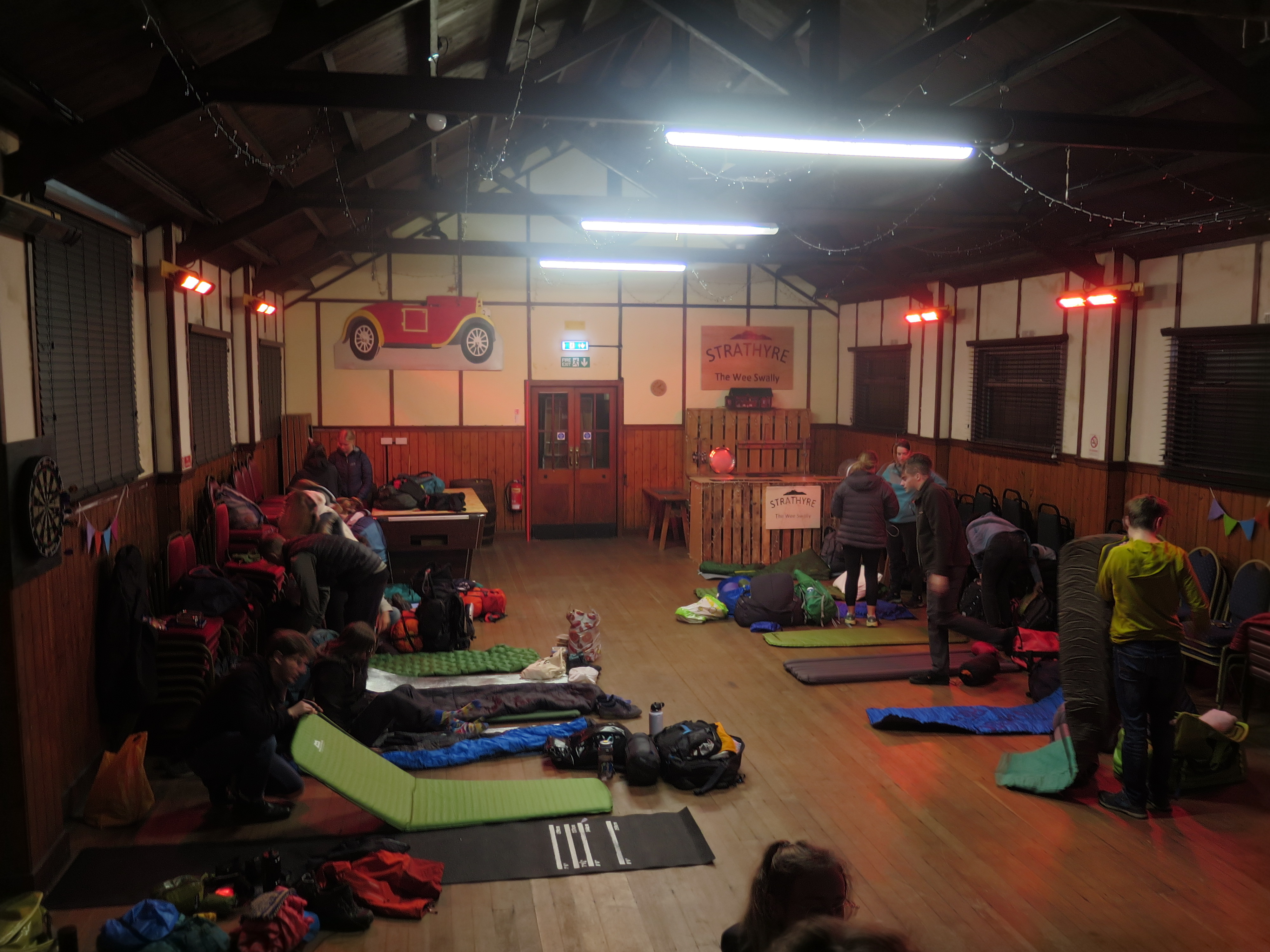 £200 grant used for: Community hall hire and fuel costs for weekend trip to Gairloch