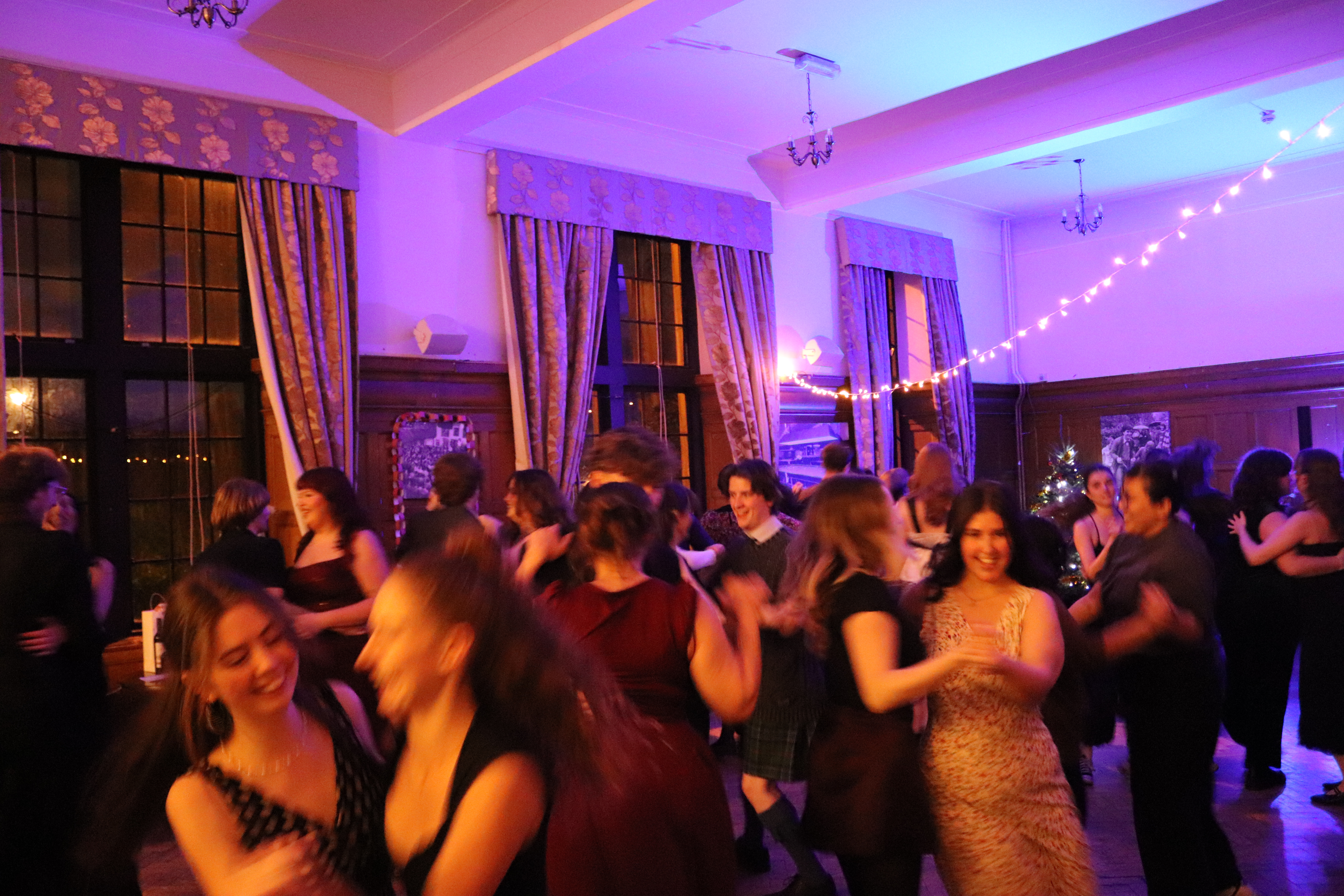 Club Grant funded the cost of the ceilidh band for the Society's Charity Christmas Ceilidh.