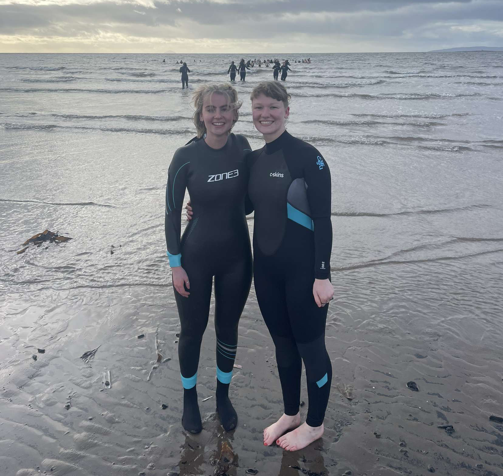 £500 grant used for: Wetsuit Purchases