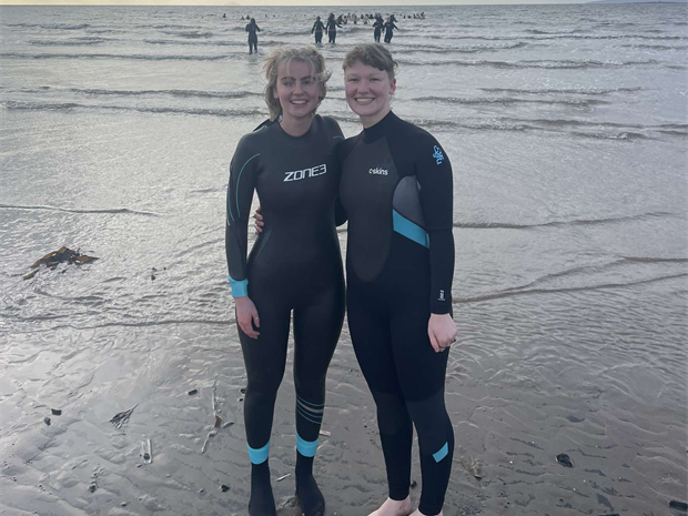 £500 grant used for: Wetsuit Purchases