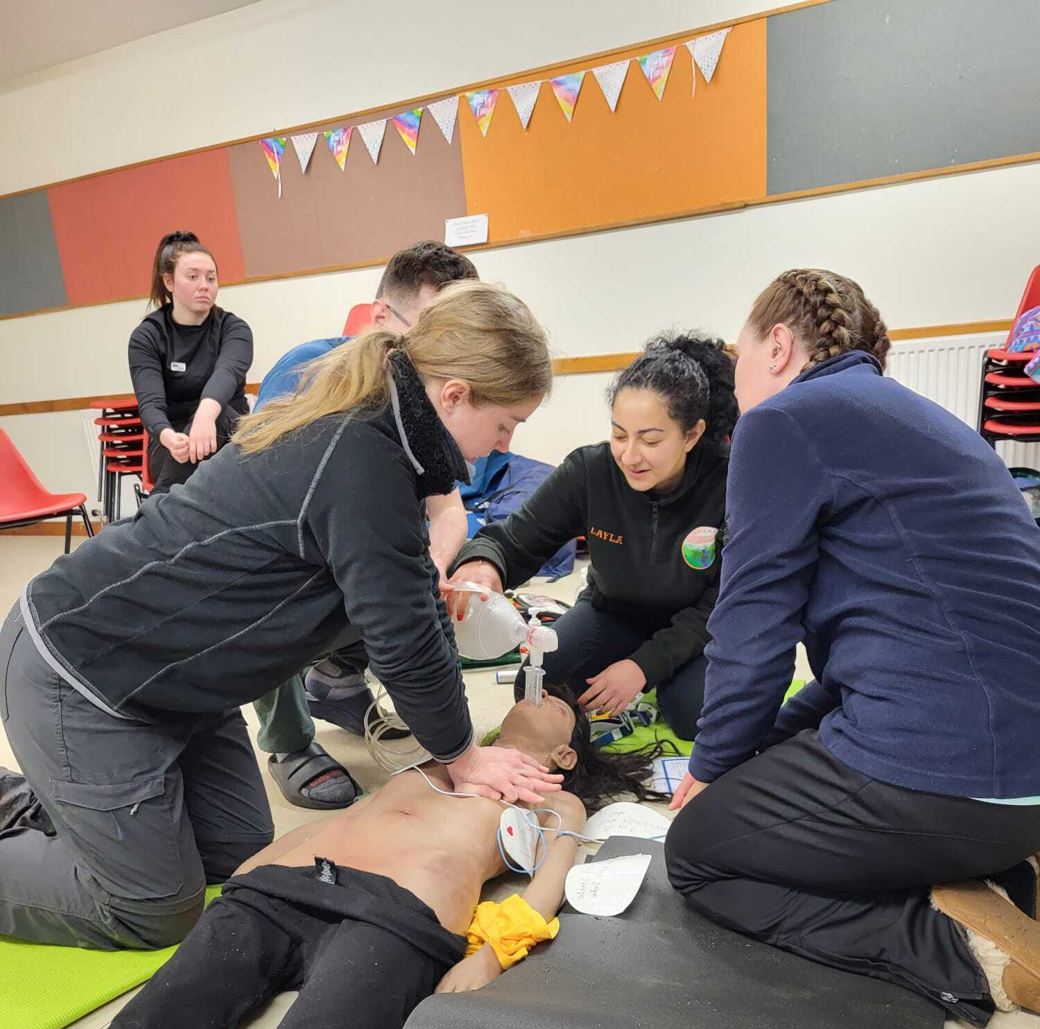 £483 grant used for Medical Supplies for Society Introduction to Wilderness Medicine Course