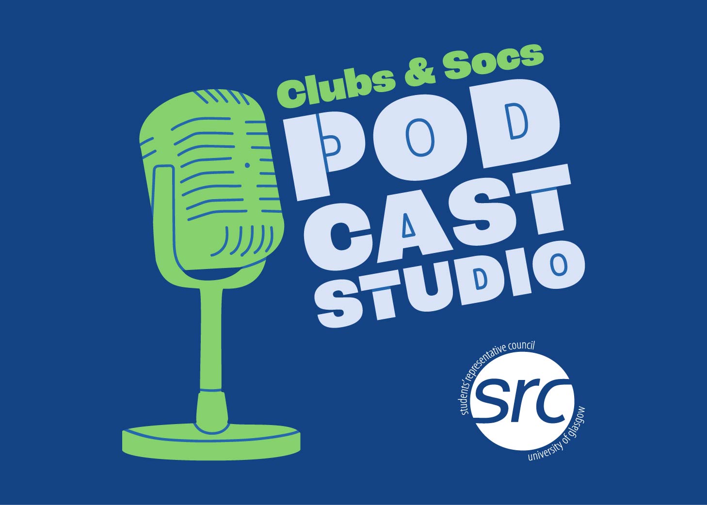 The SRC Podcast Studio is now open for bookings! Exclusively for affiliated clubs and societies, this space is perfect for recording high-quality podcasts. Find out more and secure your slot today!