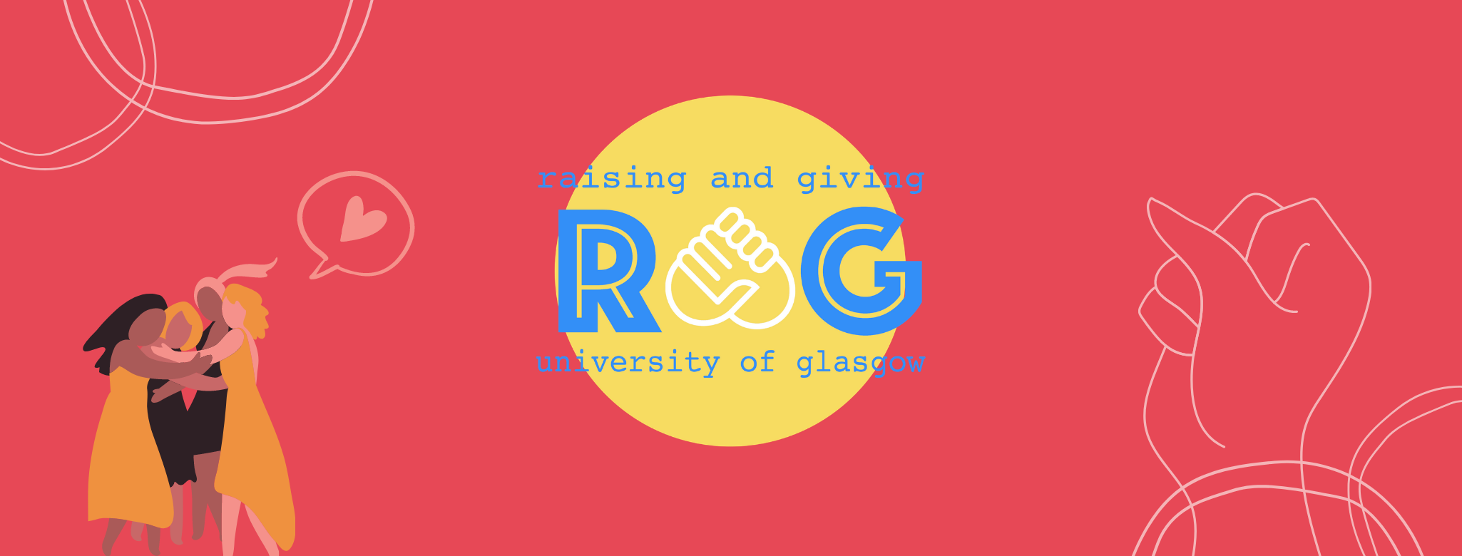 Glasgow Uni SRC Opportunities Raising and Giving logo