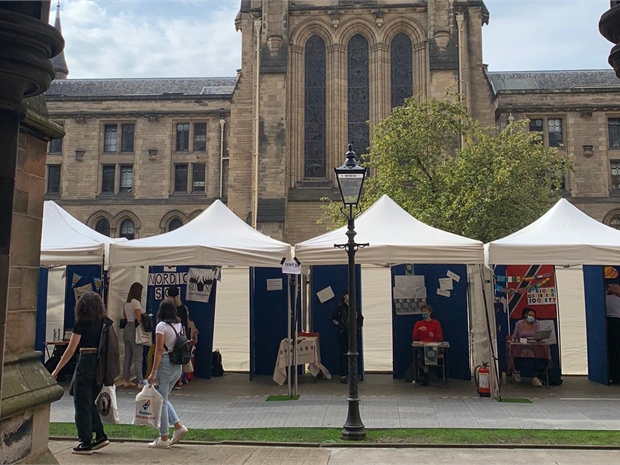 welcome fair tents university of glasgow