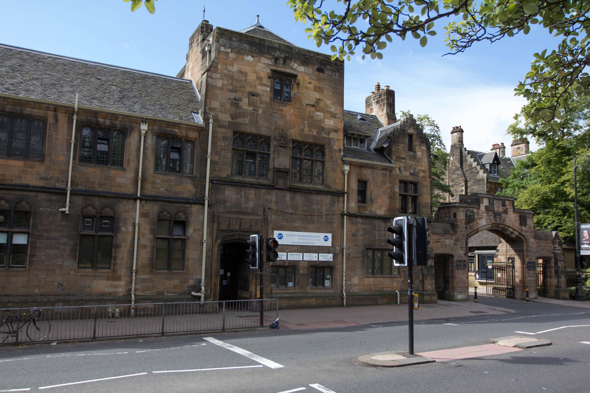Glasgow Uni SRC McIntyre Building University Avenue