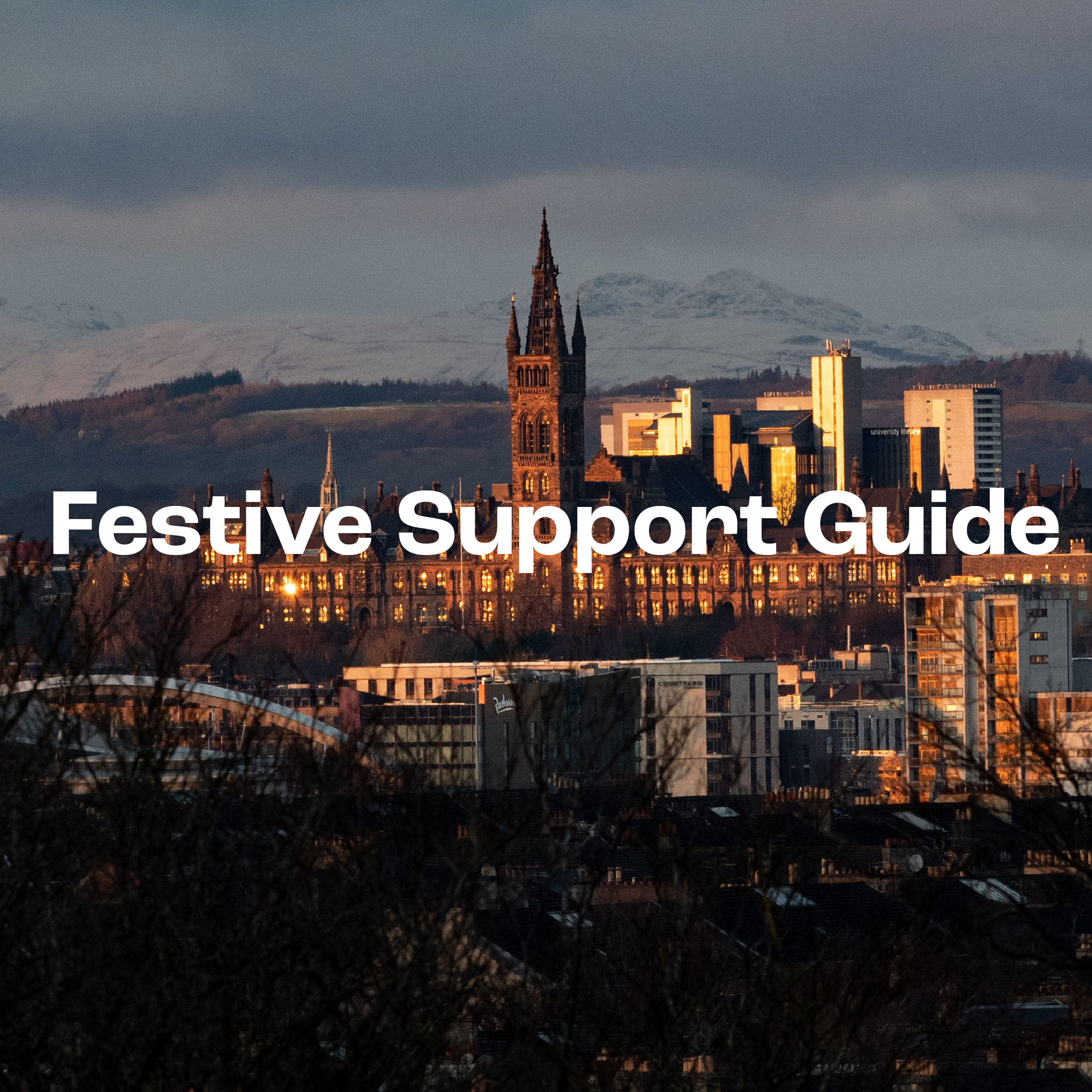 Designed to help you through the holidays with a list of support contacts and resources.