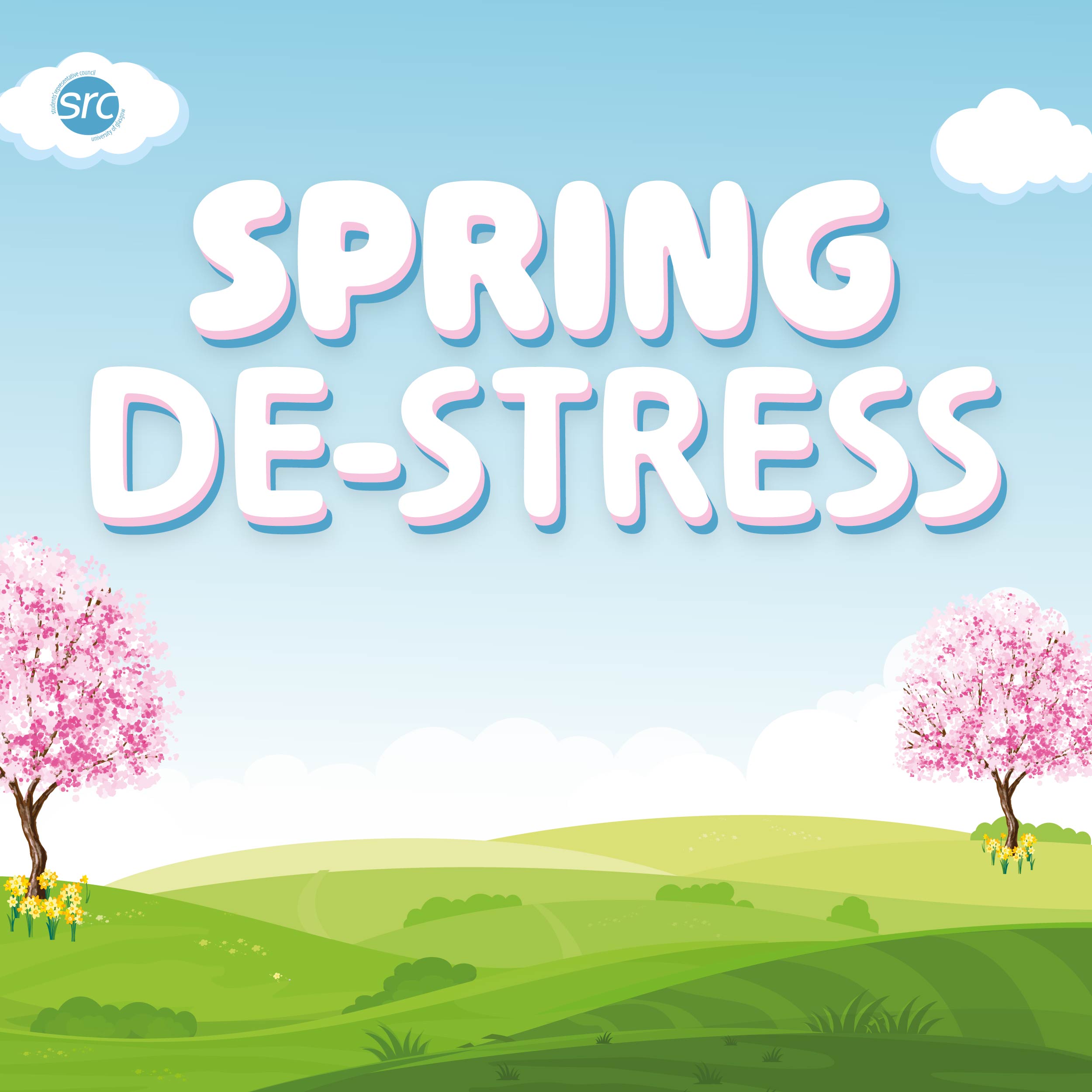 De-Stress is an SRC-led campaign designed to help you get through your assignments with events, content and activities.