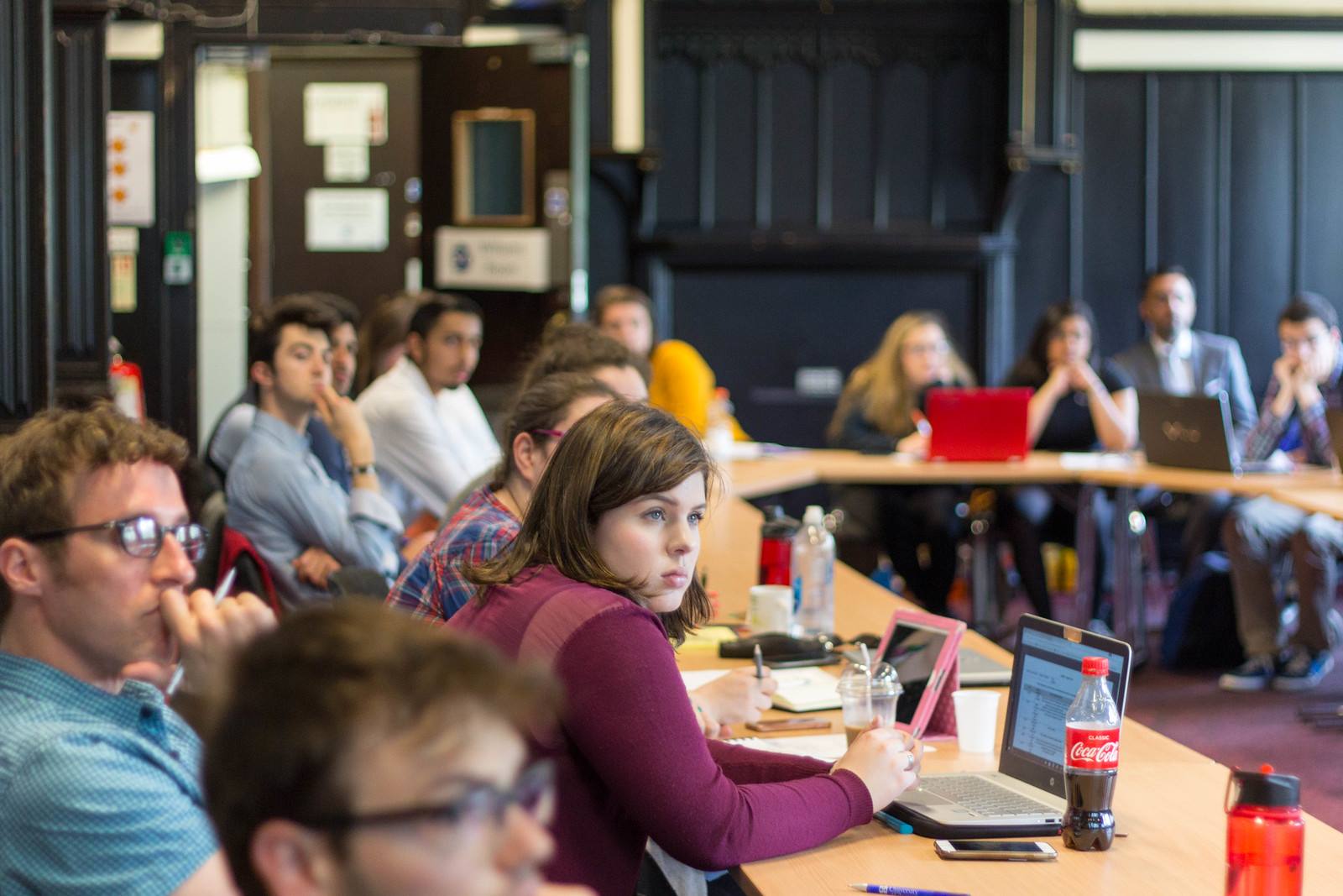 Glasgow Uni Students Representative Council in the Williams Room