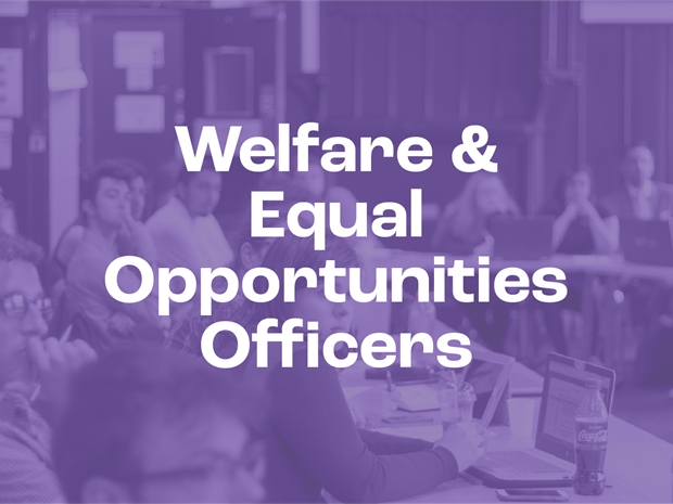 The Welfare and Equal Opportunities Officers each look after particular groups within the student body or particular areas of the SRC’s work such as charities or the environment. They are supported by the Vice-President Student Support.