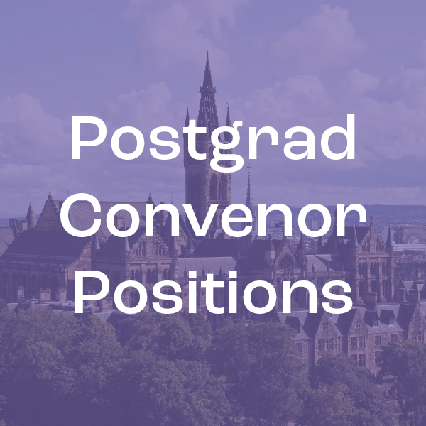 Read the manifestos for the different postgraduate convenor positions!