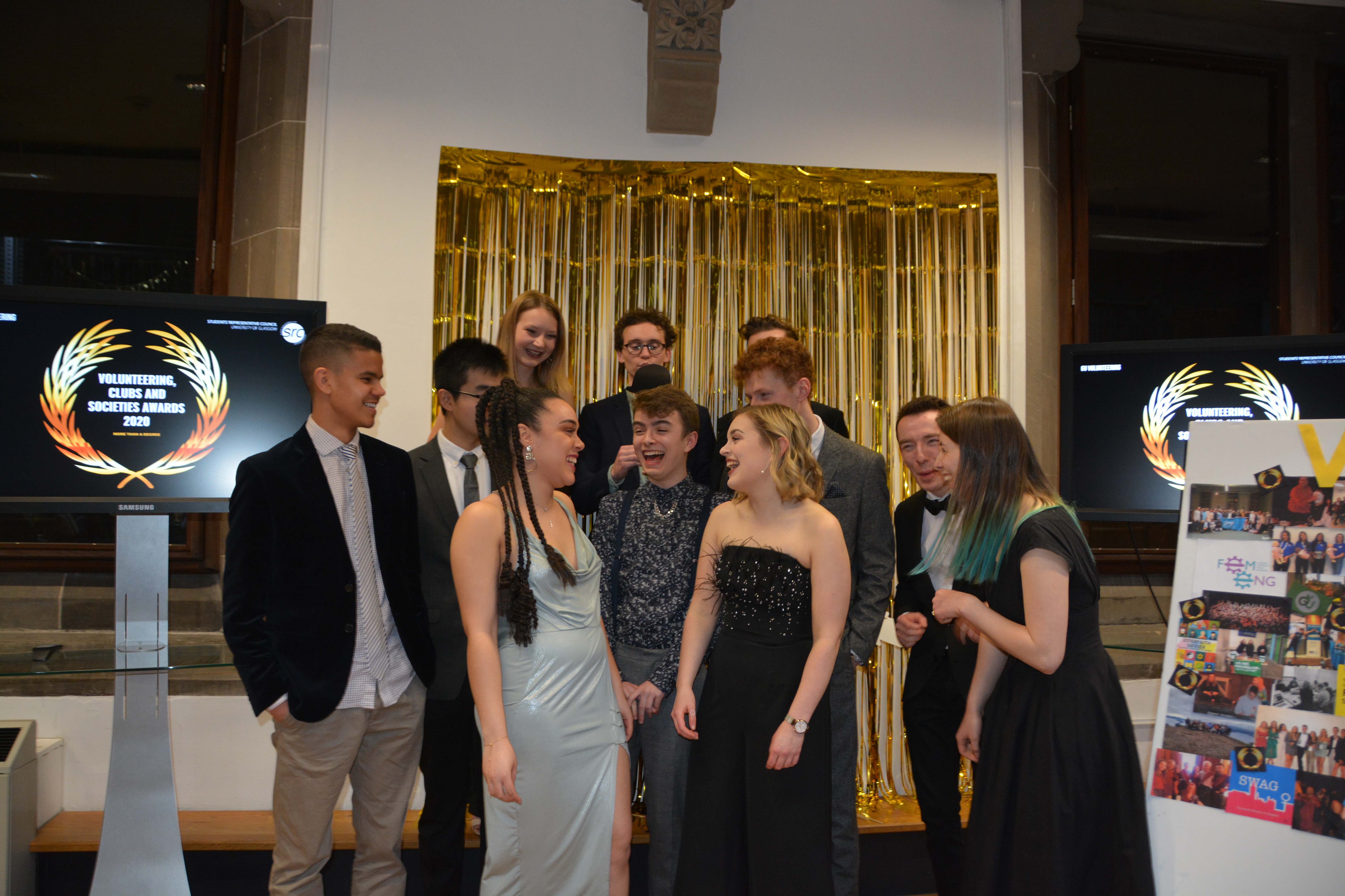 Glasgow Uni SRC Volunteering Clubs and Societies Awards People Happy Students