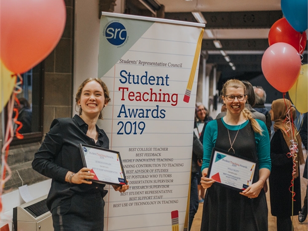 Glasgow Uni SRC Whats On Student Teaching Awards 2019 People Smiling