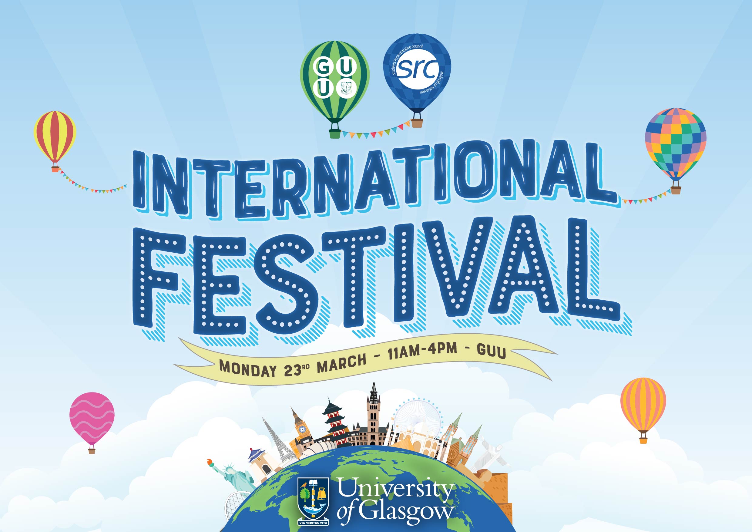 Experience the world in a day at the University of Glasgow!