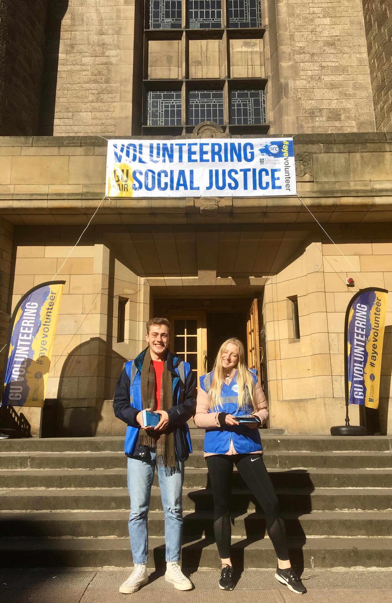 Come and join us for our Volunteering and Social Justice Festival in the GUU on Monday 19th February, 11am - 2pm.