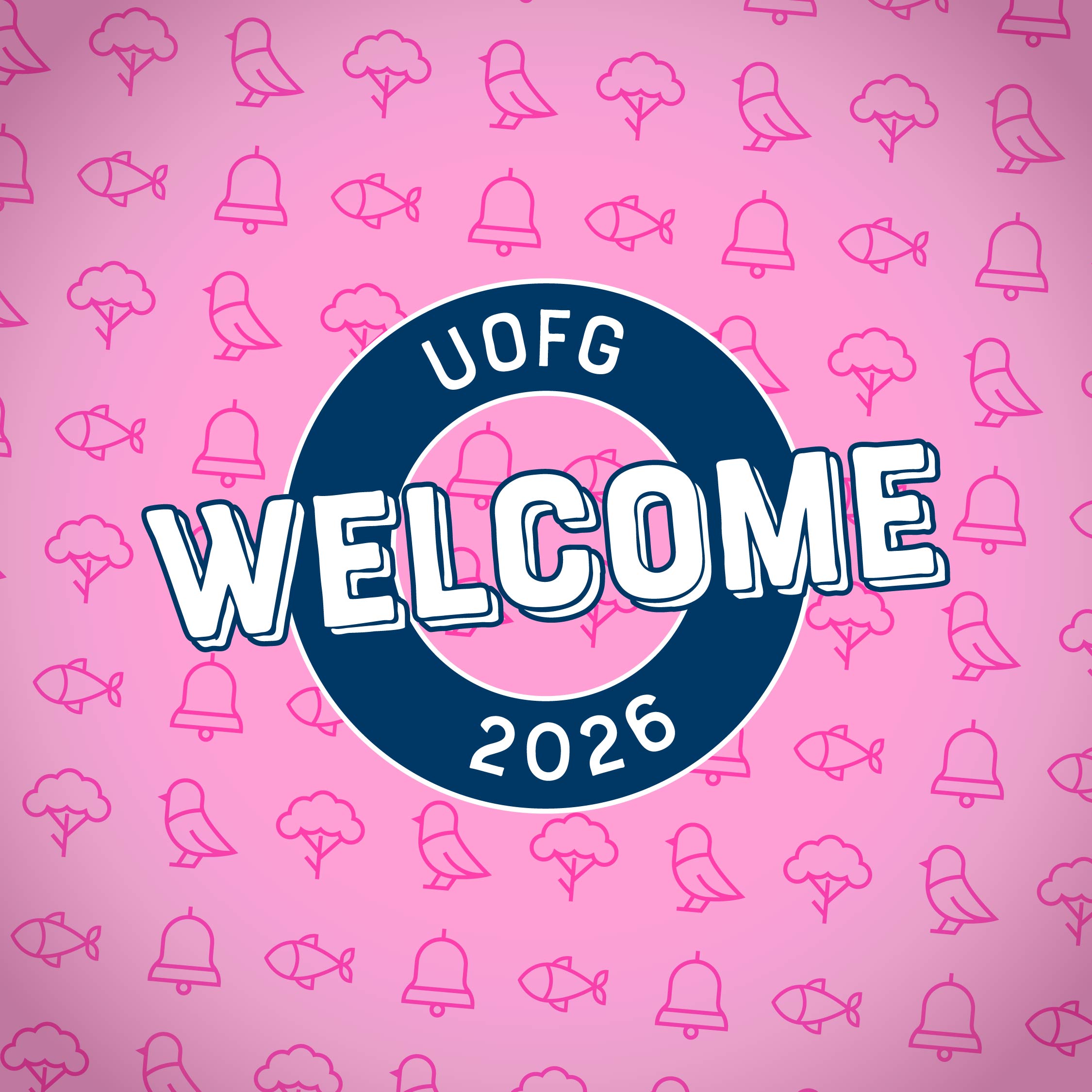 UofG Welcome 2026 Header